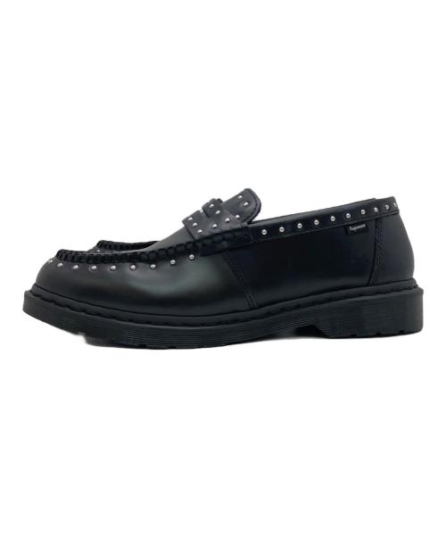 SUPREME（シュプリーム）SUPREME (シュプリーム) Dr.Martens (ドクターマーチン) STUDDED PENTON LOAFER ブラック サイズ:UK11の古着・服飾アイテム