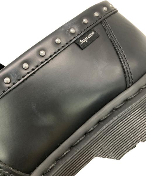 SUPREME（シュプリーム）SUPREME (シュプリーム) Dr.Martens (ドクターマーチン) STUDDED PENTON LOAFER ブラック サイズ:UK11の古着・服飾アイテム