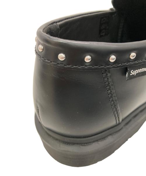SUPREME（シュプリーム）SUPREME (シュプリーム) Dr.Martens (ドクターマーチン) STUDDED PENTON LOAFER ブラック サイズ:UK11の古着・服飾アイテム