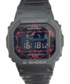 G-SHOCK×JAM HOME MADEジーショック×ジャムホームメイド）の古着「デジタルウォッチ」｜ブラック×レッド