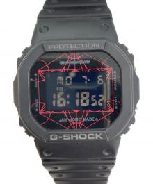 G-SHOCK×JAM HOME MADE（ジーショック×ジャムホームメイド）の古着「デジタルウォッチ」｜ブラック×レッド