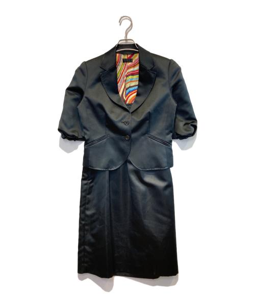 Paul Smith BLACK（ポールスミスブラック）Paul Smith BLACK (ポールスミスブラック) セットアップ ブラック サイズ:42の古着・服飾アイテム