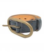 J&M DAVIDSONジェイ＆エム デヴィッドソン）の古着「レザーベルト」｜ブラック