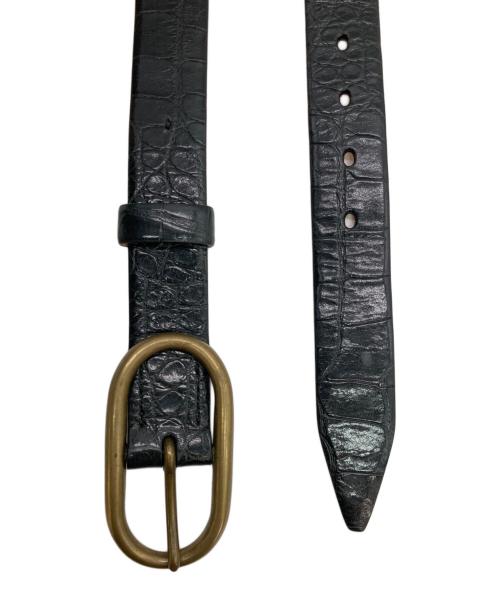 J&M DAVIDSON（ジェイ＆エム デヴィッドソン）J&M DAVIDSON (ジェイ＆エム デヴィッドソン) レザーベルト ブラック サイズ:34/85の古着・服飾アイテム