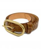 J&M DAVIDSONジェイ＆エム デヴィッドソン）の古着「レザーベルト」｜ブラウン