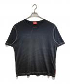 DIESELディーゼル）の古着「プリントTシャツ」｜ブラック