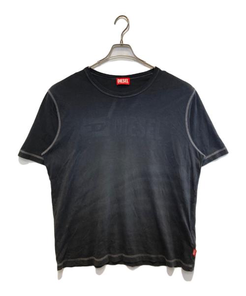 DIESEL（ディーゼル）DIESEL (ディーゼル) プリントTシャツ ブラック サイズ:XLの古着・服飾アイテム