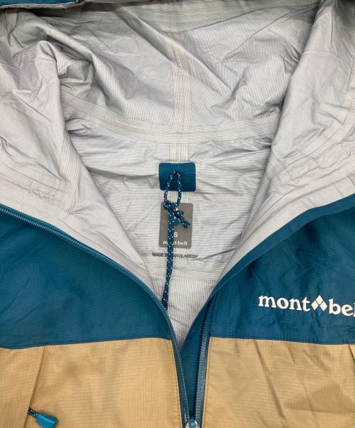 mont-bell（モンベル）mont-bell (モンベル) サンダーパスジャケット ブルー×ブラウン サイズ:Ｓの古着・服飾アイテム