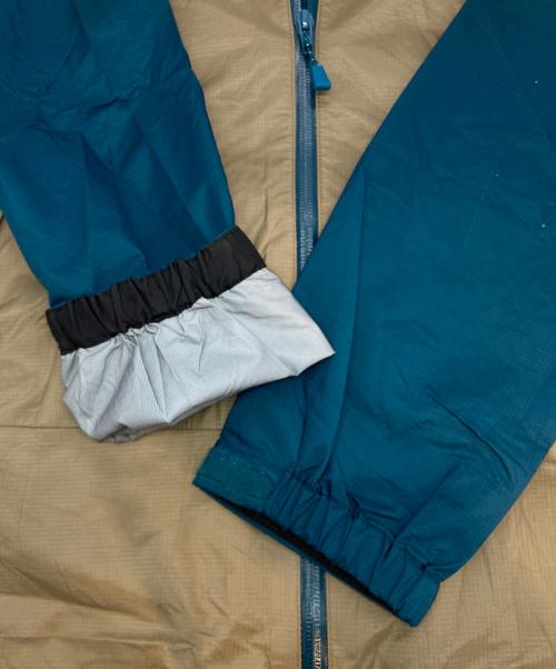 mont-bell（モンベル）mont-bell (モンベル) サンダーパスジャケット ブルー×ブラウン サイズ:Ｓの古着・服飾アイテム