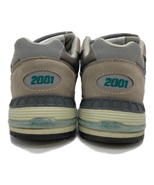 NEW BALANCE（ニューバランス）NEW BALANCE (ニューバランス) UK 991 Anniversary スニーカー グレー×グリーン サイズ:US6の古着・服飾アイテム