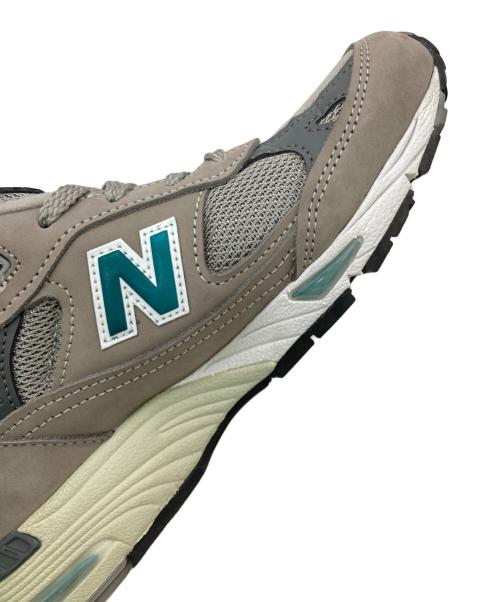 NEW BALANCE（ニューバランス）NEW BALANCE (ニューバランス) UK 991 Anniversary スニーカー グレー×グリーン サイズ:US6の古着・服飾アイテム