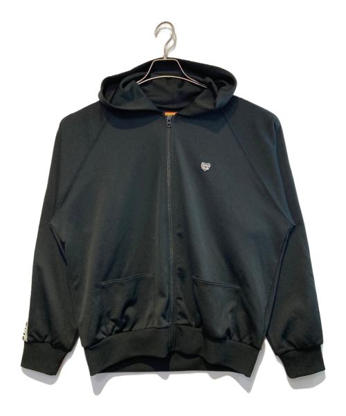 HUMAN MADE（ヒューマンメイド）HUMAN MADE (ヒューマンメイド) ZIP-UP HOODIE ブラック サイズ:XLの古着・服飾アイテム