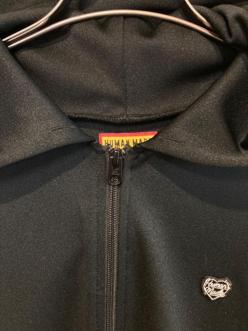 HUMAN MADE（ヒューマンメイド）HUMAN MADE (ヒューマンメイド) ZIP-UP HOODIE ブラック サイズ:XLの古着・服飾アイテム