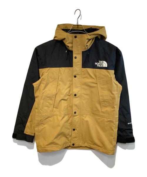 THE NORTH FACE（ザ ノース フェイス）THE NORTH FACE (ザ ノース フェイス) Mountain Light Jacket ブラウン×ブラック サイズ:Lの古着・服飾アイテム