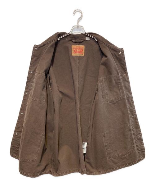 LEVI'S（リーバイス）LEVI'S (リーバイス) ベーカリーチョアジャケット ブラウン サイズ:XLの古着・服飾アイテム