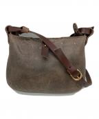 SLOW&COスロウアンドコー）の古着「レザーショルダーバッグ」｜ブラウン