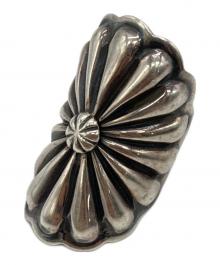 Navajo（ナバホ）の古着「フラワーコンチョシルバーリング」｜シルバー