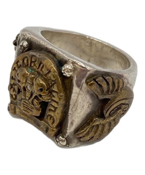 California Line（カリフォルニア ライン）California Line (カリフォルニア ライン) スカルフライトメキシカンリング サイズ:27号の古着・服飾アイテム