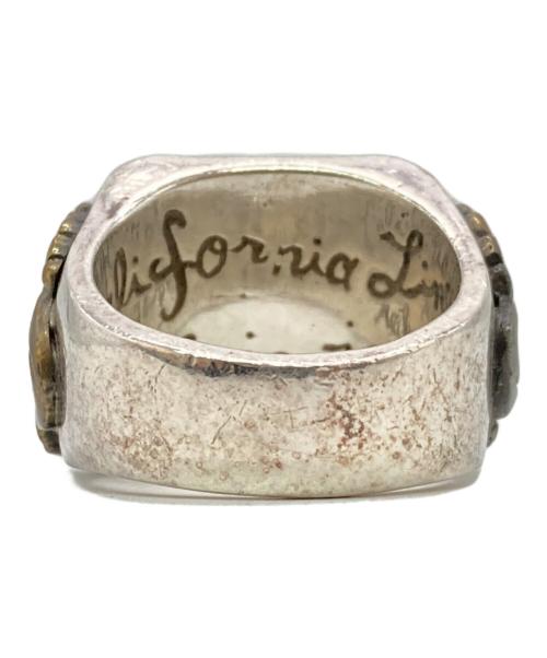 California Line（カリフォルニア ライン）California Line (カリフォルニア ライン) スカルフライトメキシカンリング サイズ:27号の古着・服飾アイテム