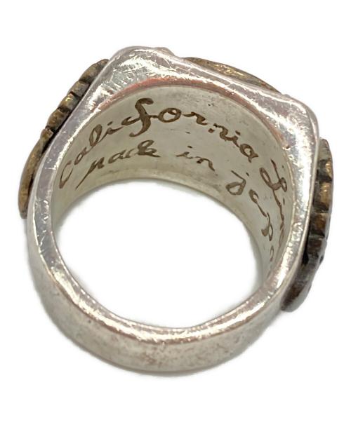 California Line（カリフォルニア ライン）California Line (カリフォルニア ライン) スカルフライトメキシカンリング サイズ:27号の古着・服飾アイテム