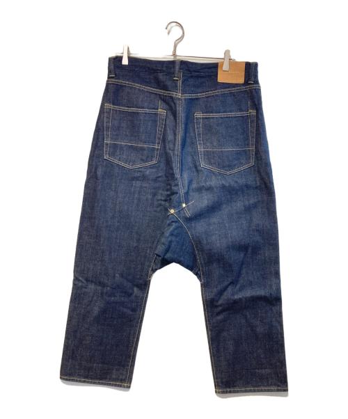 FUMITO GANRYU（フミトガンリュウ）FUMITO GANRYU (フミトガンリュウ) ワンウォッシュ加工テ゛ニム インディゴ サイズ:2の古着・服飾アイテム
