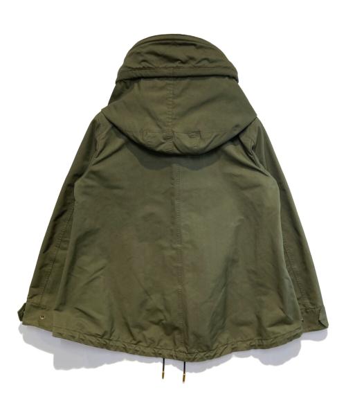 THE RERACS（ザ リラクス）THE RERACS (ザ リラクス) フード付モッズコート カーキ カーキ サイズ:36の古着・服飾アイテム