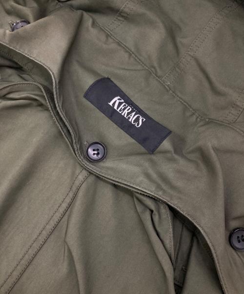 THE RERACS（ザ リラクス）THE RERACS (ザ リラクス) フード付モッズコート カーキ カーキ サイズ:36の古着・服飾アイテム