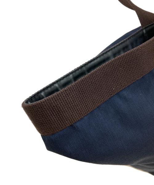 Herve Chapelier（エルベシャプリエ）Herve Chapelier (エルベシャプリエ) コーデュラ舟型トート ネイビーの古着・服飾アイテム