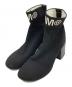 MM6 Maison Margiela（エムエムシックスメゾンマルジェラ）の古着「ニットブーツ」｜ブラック