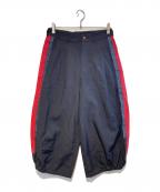 COMME des GARCONS COMME des GARCONSコムデギャルソン コムデギャルソン）の古着「2タックバルーンパンツ」｜ネイビー