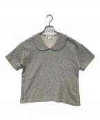 COMME des GARCONS COMME des GARCONSコムデギャルソン コムデギャルソン）の古着「ラウンドネックS/Sカットソー」｜グレー