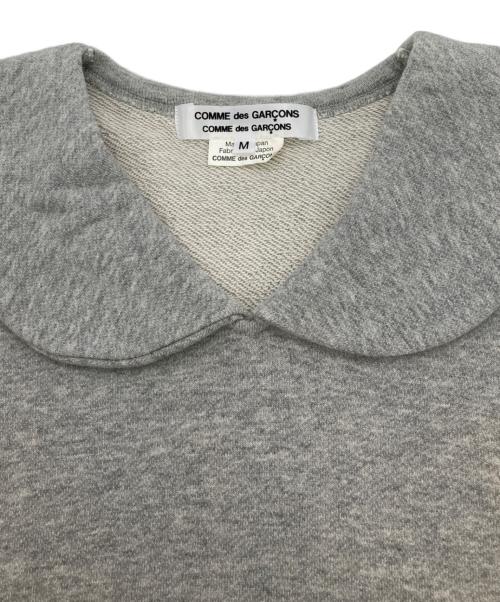 COMME des GARCONS COMME des GARCONS（コムデギャルソン コムデギャルソン）COMME des GARCONS COMME des GARCONS (コムデギャルソン コムデギャルソン) ラウンドネックS/Sカットソー グレー サイズ:Mの古着・服飾アイテム