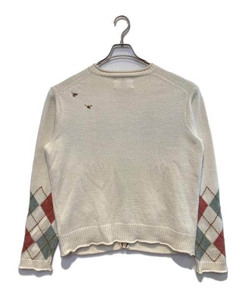 KARL HELMUT（カールヘルム）KARL HELMUT (カールヘルム) ニットカーディガン ベージュ サイズ:Lの古着・服飾アイテム