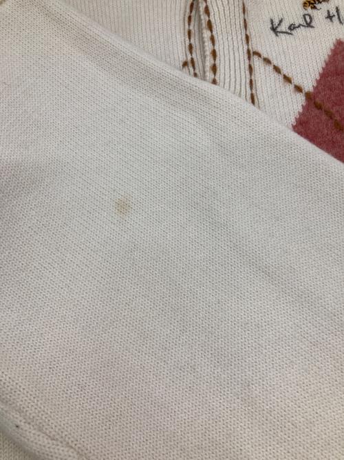 KARL HELMUT（カールヘルム）KARL HELMUT (カールヘルム) ニットカーディガン ベージュ サイズ:Lの古着・服飾アイテム