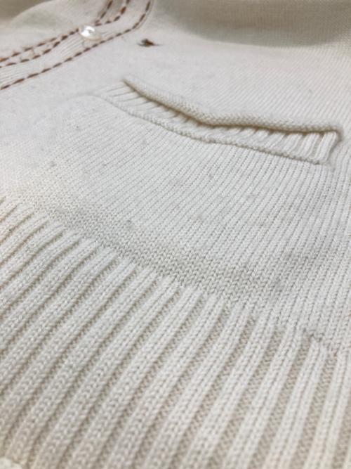 KARL HELMUT（カールヘルム）KARL HELMUT (カールヘルム) ニットカーディガン ベージュ サイズ:Lの古着・服飾アイテム