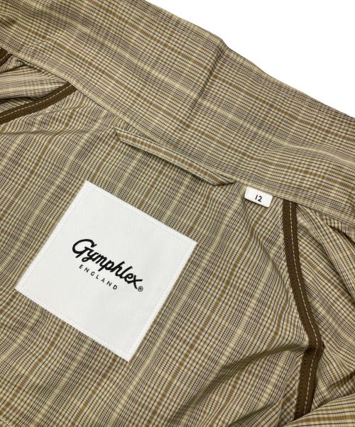 Gymphlex（ジムフレックス）Gymphlex (ジムフレックス) スタンドカラーコート ベージュ サイズ:12の古着・服飾アイテム