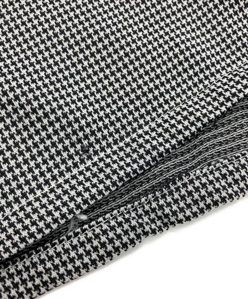 TOWN CRAFT（タウンクラフト）TOWN CRAFT (タウンクラフト) ［古着］千鳥柄シャツ ブラック×ホワイト サイズ:Lの古着・服飾アイテム