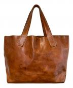 gentenゲンテン）の古着「アマーノレザートートバッグ」｜ブラウン