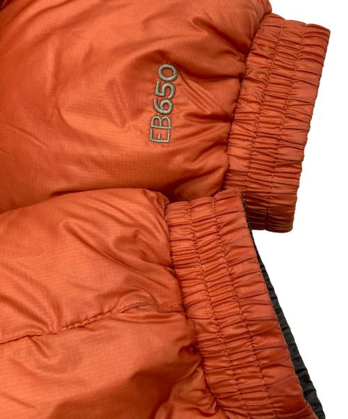 Eddie Bauer（エディーバウアー）Eddie Bauer (エディーバウアー) EB650リバーシブルダウンジャケット オレンジ×グレー サイズ:Mの古着・服飾アイテム