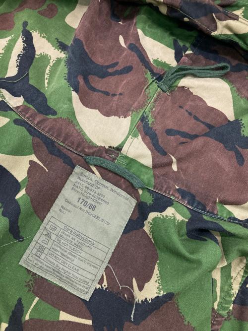 イギリス軍（イギリスグン）イギリス軍 (イギリスグン) ［古着］SMOCK COMBAT WINDPROOF オリーブ サイズ:170/88の古着・服飾アイテム