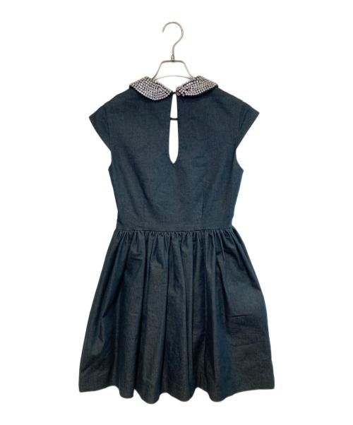 Kate Spade（ケイトスペード）Kate Spade (ケイトスペード) DENIM KIMBERLY DRESS インディゴ サイズ:2の古着・服飾アイテム