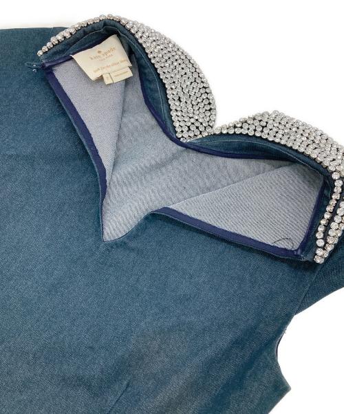 Kate Spade（ケイトスペード）Kate Spade (ケイトスペード) DENIM KIMBERLY DRESS インディゴ サイズ:2の古着・服飾アイテム