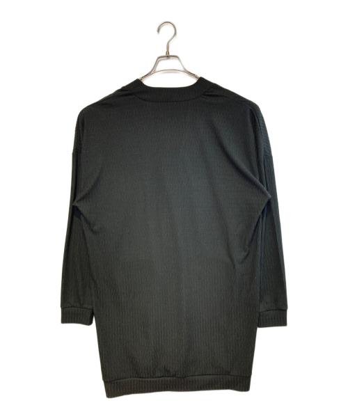 NO ID.（ノーアイディー）NO ID. (ノーアイディー) テレコロングV/N-CD ブラック サイズ:Freeの古着・服飾アイテム