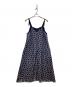 GRACE CLASS (グレースクラス) ラインハートキャミワンピース ネイビー サイズ:M：7000円