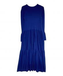 Curensology（カレンソロジー）の古着「リブラン2WAYニットワンピース」｜ネイビー