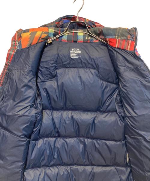 POLO RALPH LAUREN（ポロ・ラルフローレン）POLO RALPH LAUREN (ポロ・ラルフローレン) BASE CAMP ダウンジャケット マルチカラー サイズ:XSの古着・服飾アイテム