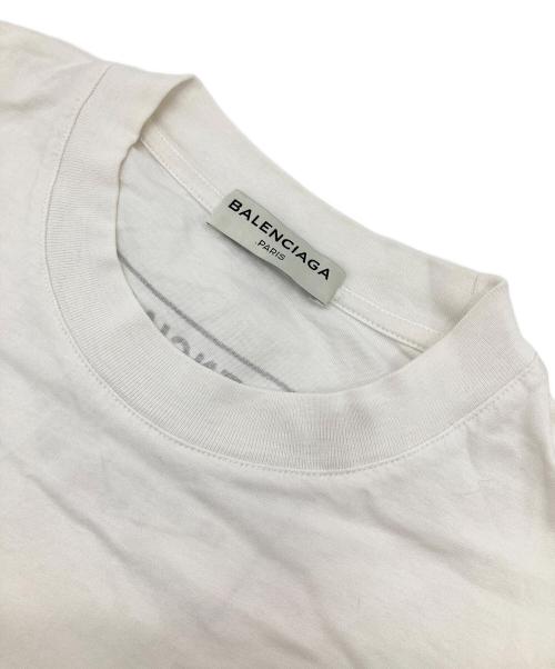 BALENCIAGA（バレンシアガ）BALENCIAGA (バレンシアガ) プリントカットソー ホワイト サイズ:Sの古着・服飾アイテム