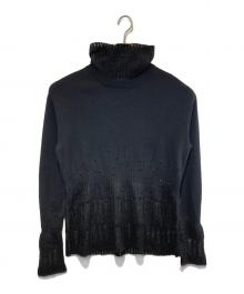 3.1 phillip lim（スリーワンフィリップリム）の古着「デザインタートルネックニット」｜ブラック