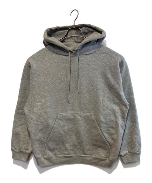 BALENCIAGA（バレンシアガ）BALENCIAGA (バレンシアガ) BBロゴ刺繍パーカー グレー サイズ:Mの古着・服飾アイテム