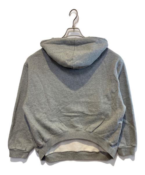 BALENCIAGA（バレンシアガ）BALENCIAGA (バレンシアガ) BBロゴ刺繍パーカー グレー サイズ:Mの古着・服飾アイテム